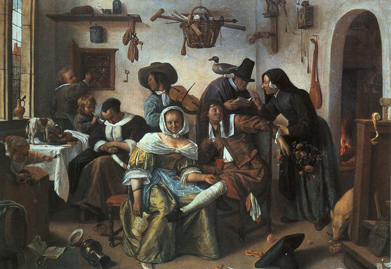 Jan Steen Beware of Luxury